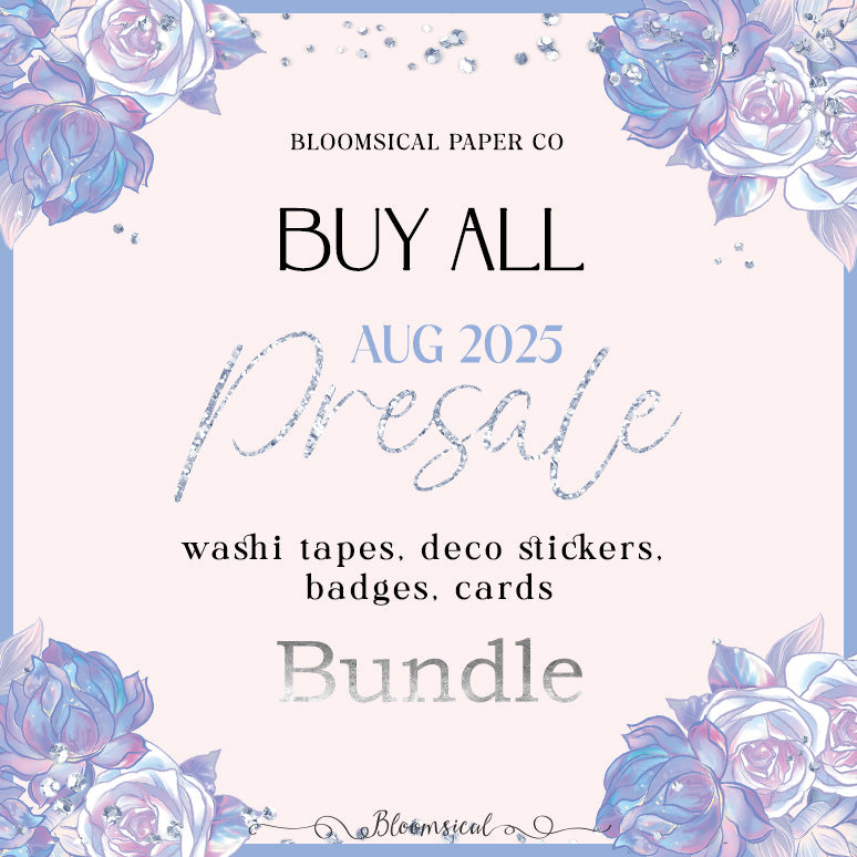 Buy All August 2025 PRESALE Bundle & Save + FREE Shipping to many countries