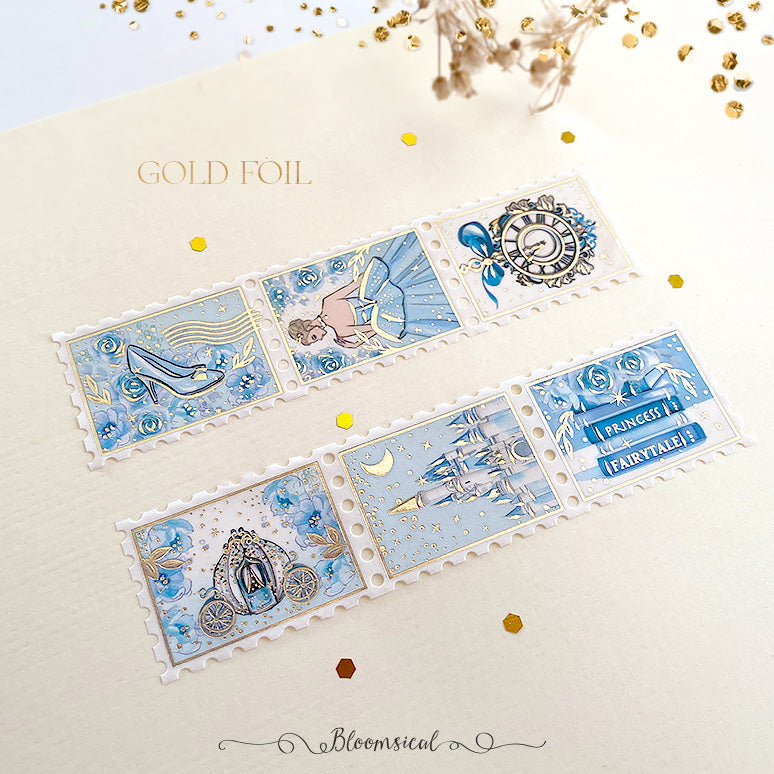 Cinderella Stamp Washi Tape