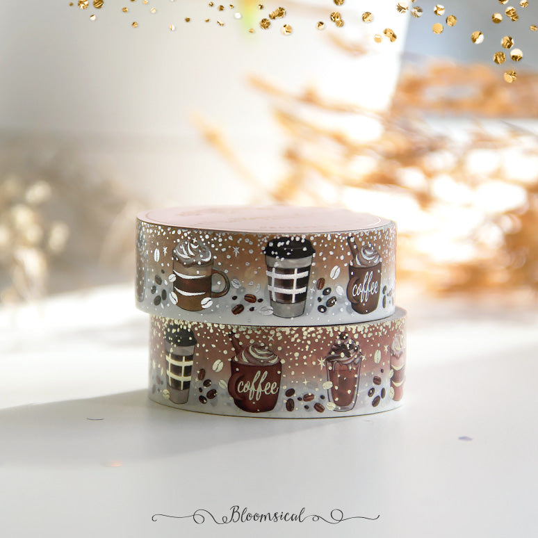 Coffee Lover Duo Silver & Gold Foil