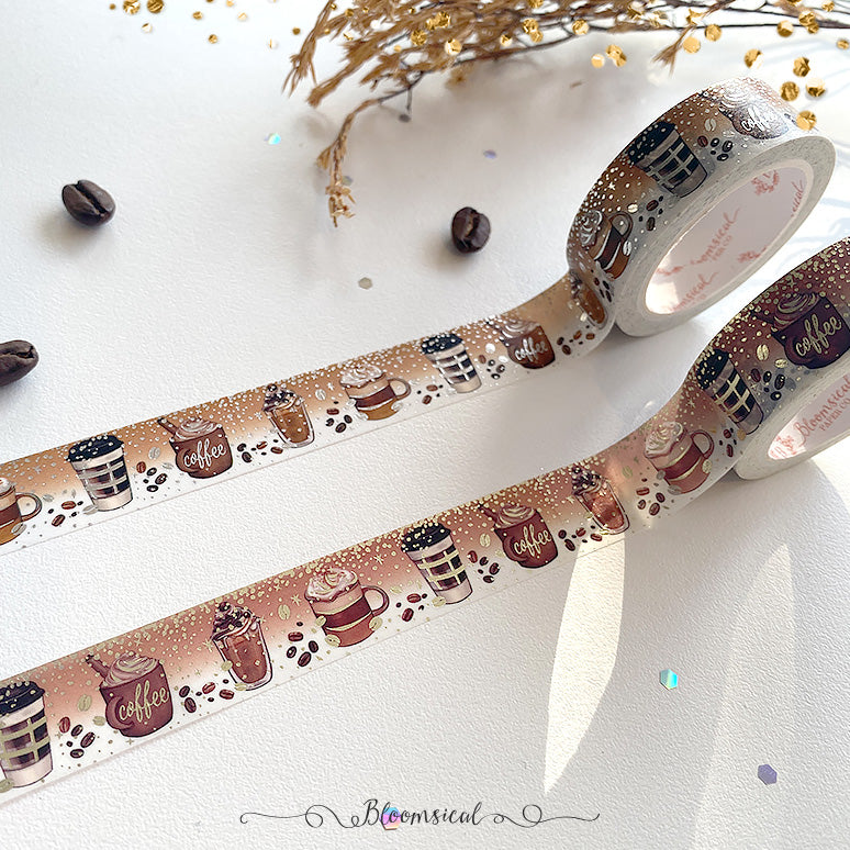 Coffee Lover Duo Silver & Gold Foil