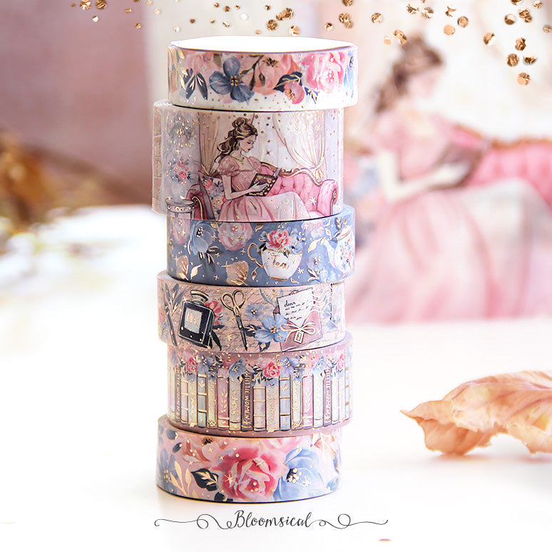 Duchess Library Washi Tape Collection Bronze Foil - Restock