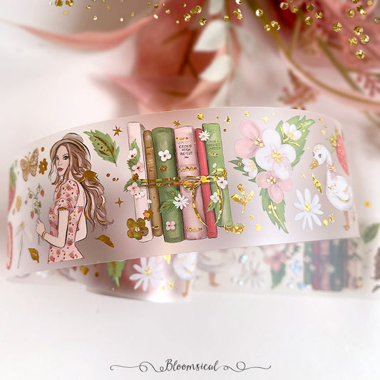 Strawberry Fields PET Tape Collection Confetti Gold Holo Foil