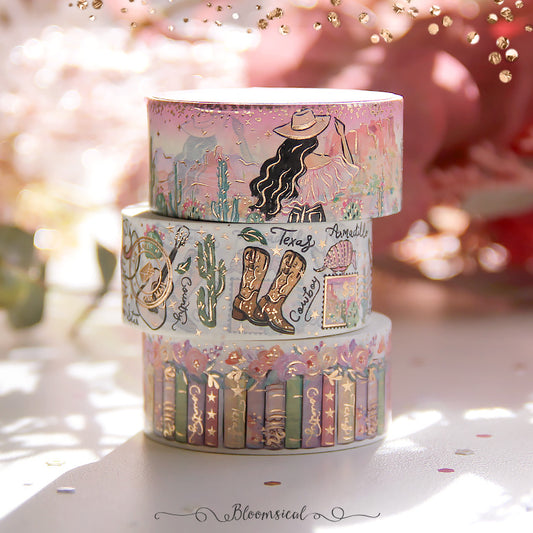 Texas - Washi Tape Collection Warm Gold Foil