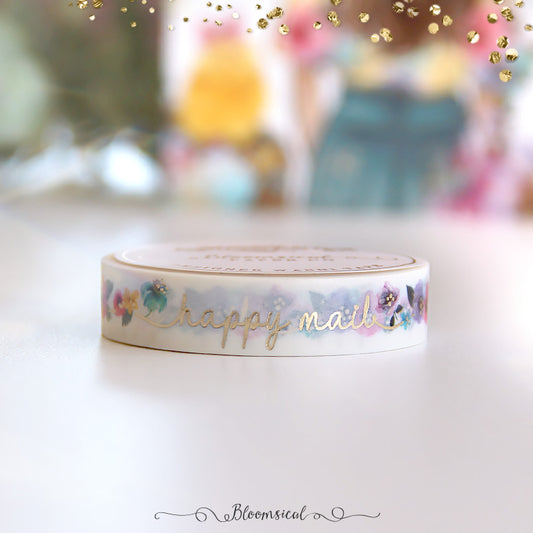 Happy Mail Easter Bloom Collection Light Gold Foil - NEW