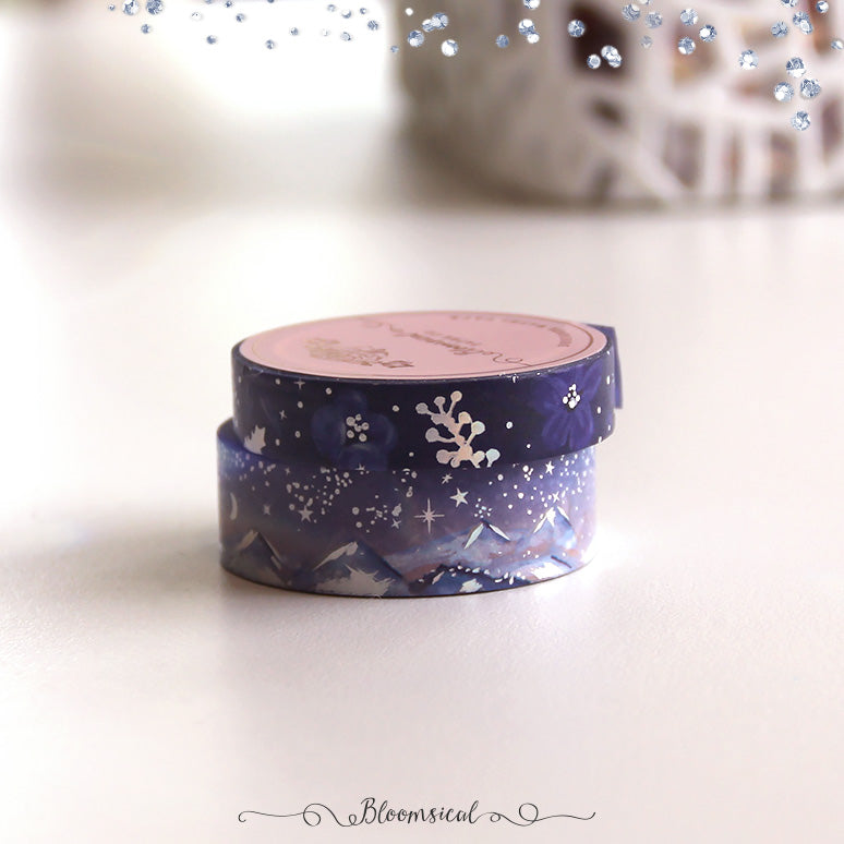 Festive Winter Duo Silver Holo Foil - Limited Edition Reprints