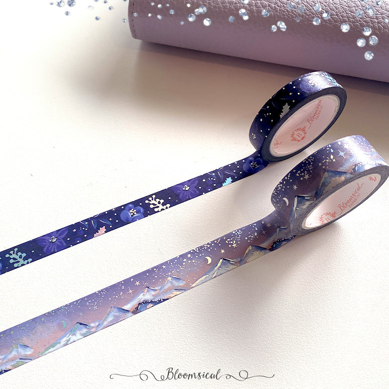 Festive Winter Duo Silver Holo Foil - Limited Edition Reprints