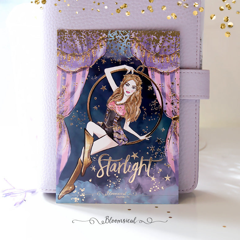 Starlight Journaling Card Gold Foil