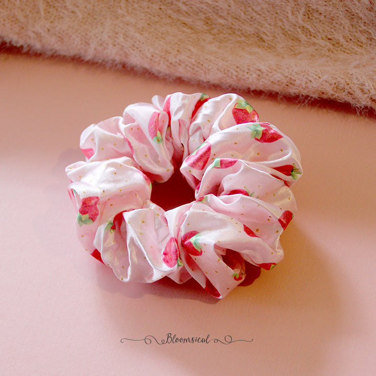 Strawberry Fields Scrunchie