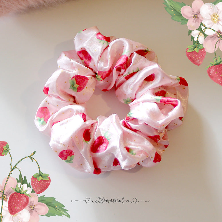 Strawberry Fields Scrunchie