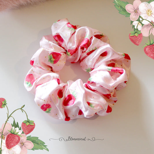 Strawberry Fields Scrunchie