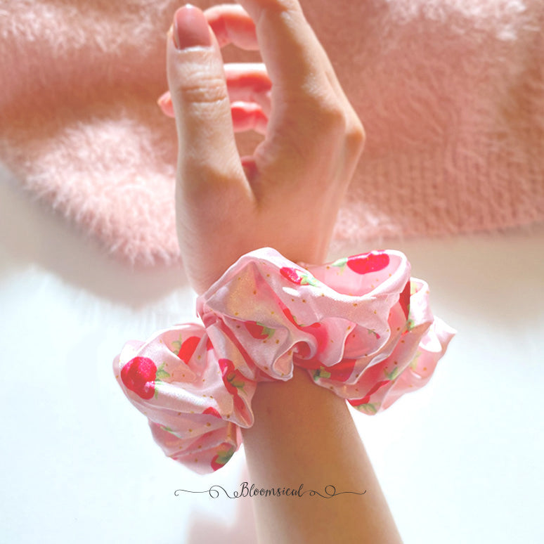 Strawberry Fields Scrunchie