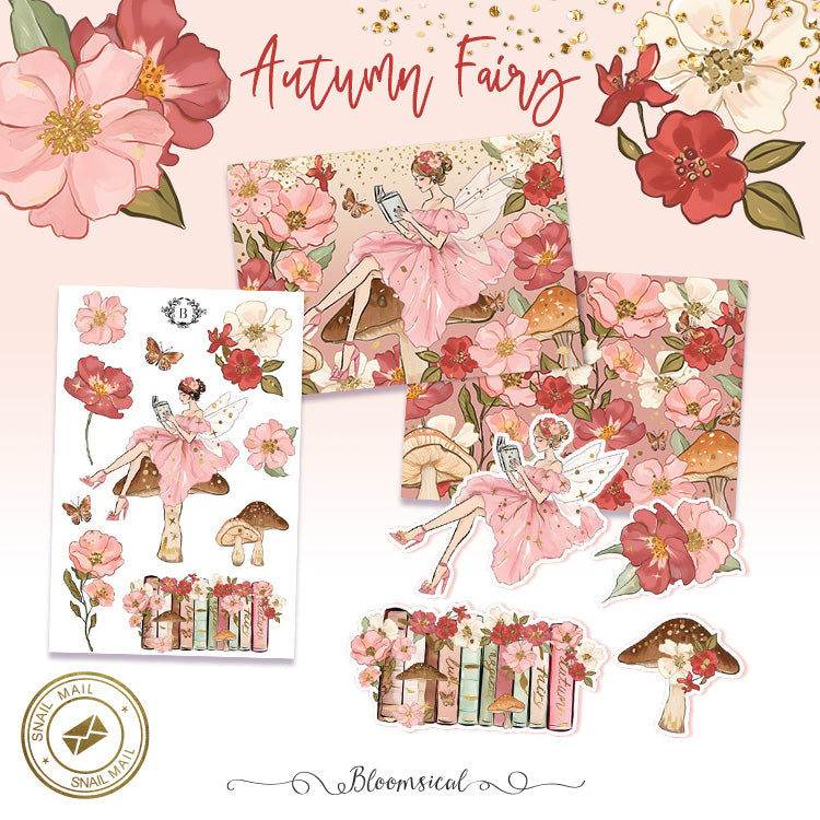 Autumn Fairy Snail Mail Bundle