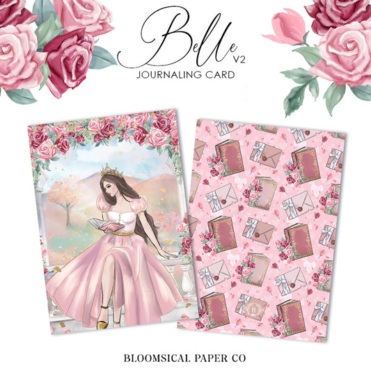 Belle v2 Journaling Card - not foiled