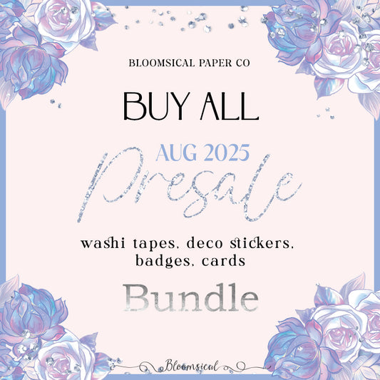 Buy All August 2025 PRESALE Bundle & Save + FREE Shipping to many countries