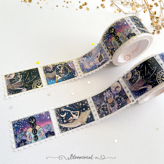 Cozy Winter Washi Tape Collection Silver Holo Foil