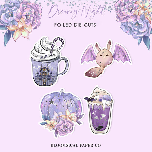 Dreamy Night Snail Mail Bundle + Bonus Washi Sample