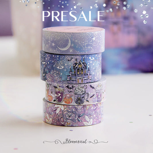 Dreamy Night Washi Tape Collection Confetti Holo Foil | PRESALE