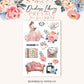 Duchess Library Mini Deco Sticker Sheet Gold Foil | PRESALE