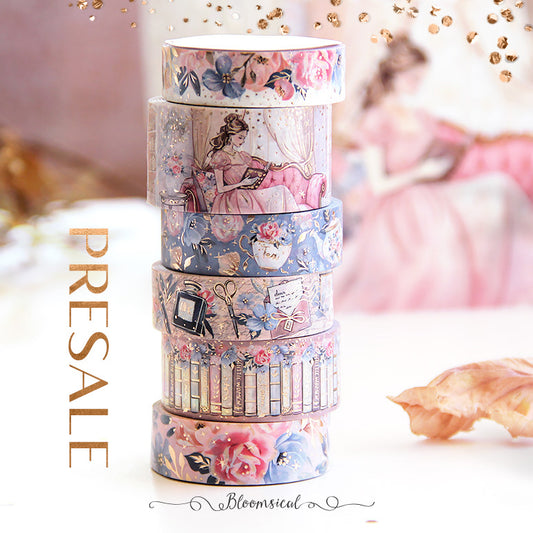 Duchess Library Washi Tape Collection Bronze Foil | PRESALE