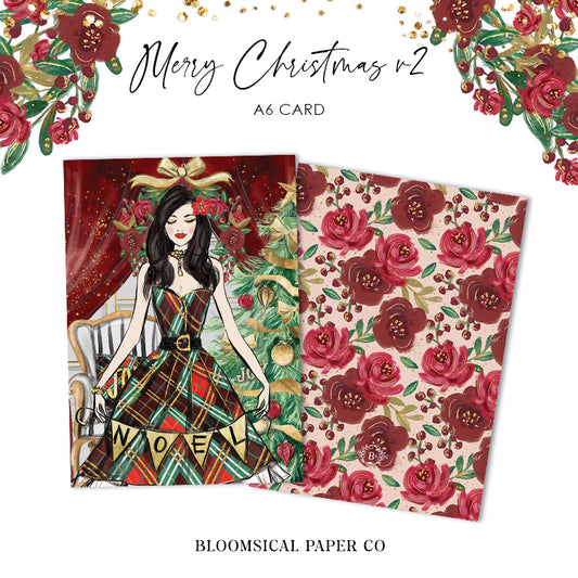 Merry Christmas v2 Journaling Card