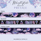 Midnight Reader Washi Tape Collection Confetti Holo Foil | PRESALE