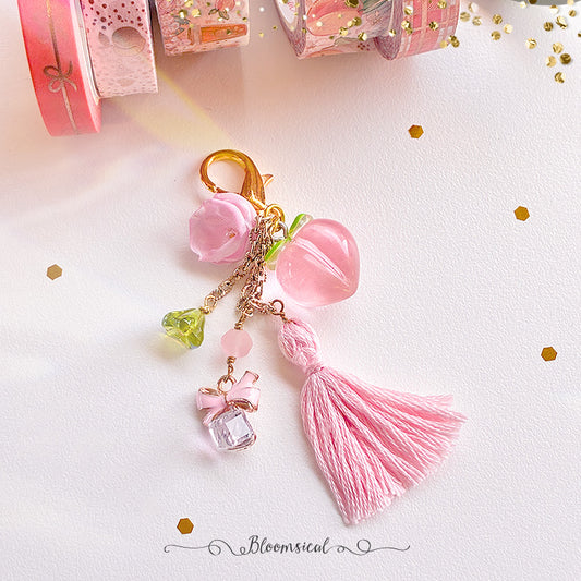 Peach Kissed Handcrafted Dangle