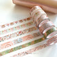 Planner Life Washi Tape Collection Rose Gold Foil Restock