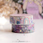 Over the Rainbow Washi Tape Duo - Light Gold Foil