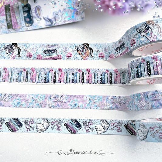 Secret Garden v2 Washi Tape Collection Confetti Holo Foil