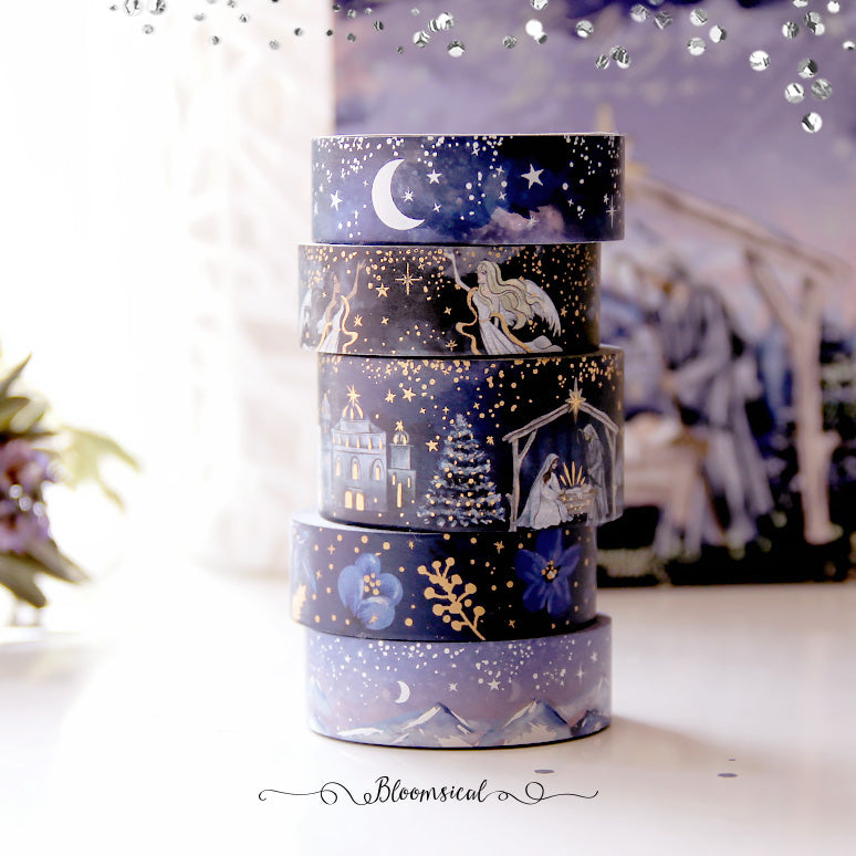 Silent Night Washi Tape Collection Restock PRESALE