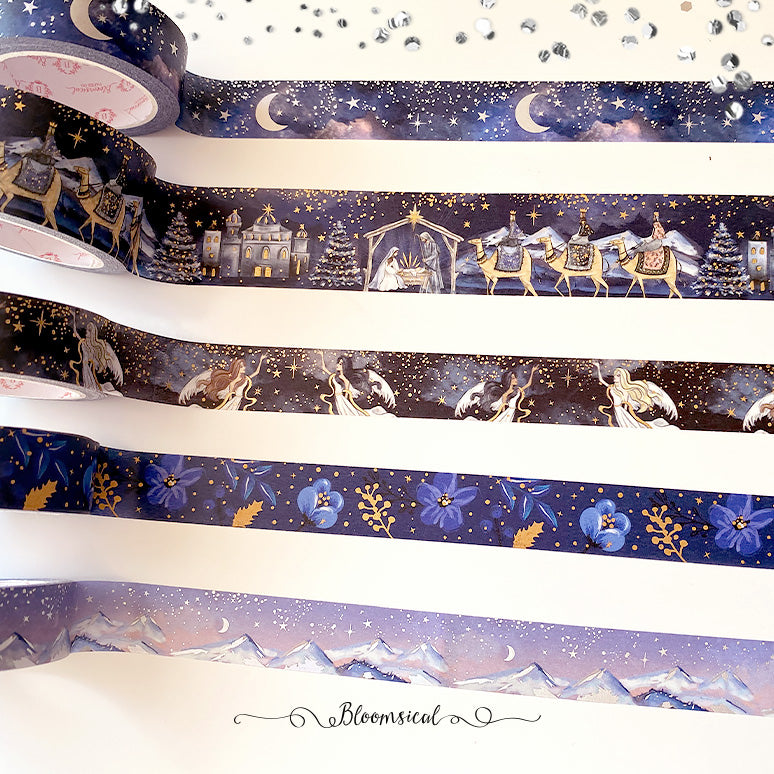 Silent Night Washi Tape Collection Restock PRESALE