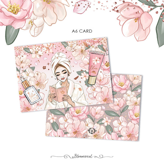 Self Care Rituals Journaling Card