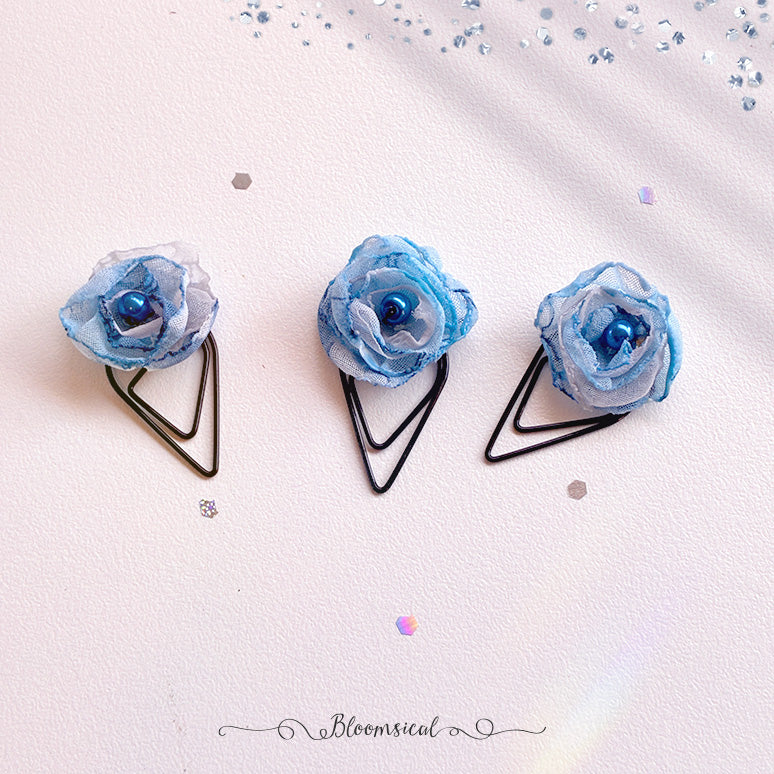 Twilight Wonderland Mini Floral Paper Clip