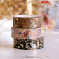 Wonderland v2 - Washi Tape Collection Bronze Foil