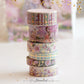 Cottagecore - Washi Tape Collection Gold Foil