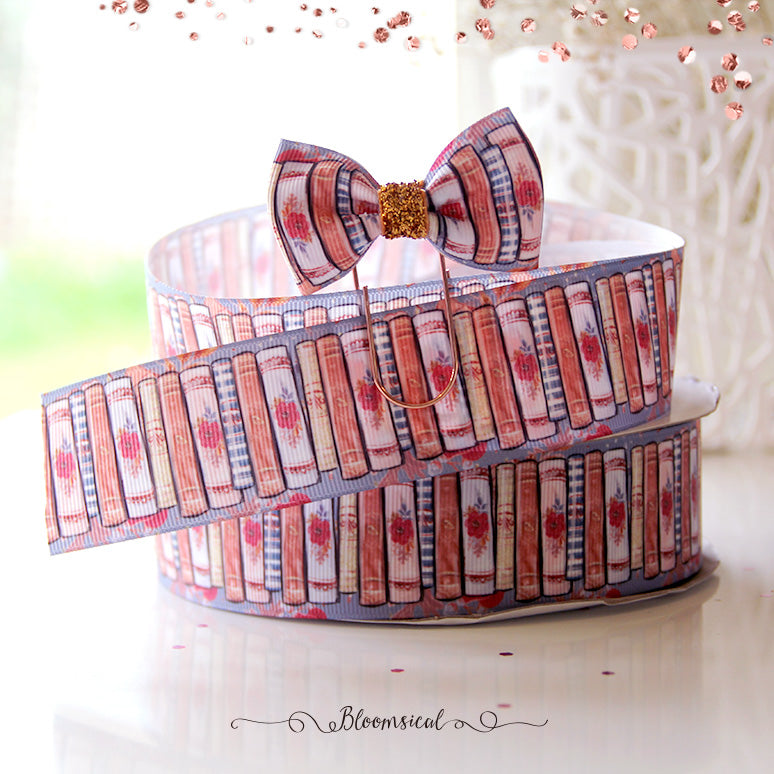 Paper Ribbon Book Printed Ribbons – Bloomsical Paper Co
