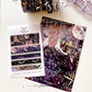 Foiled Washi Collection Swatch Sticker Template | Washi Tape NOT included