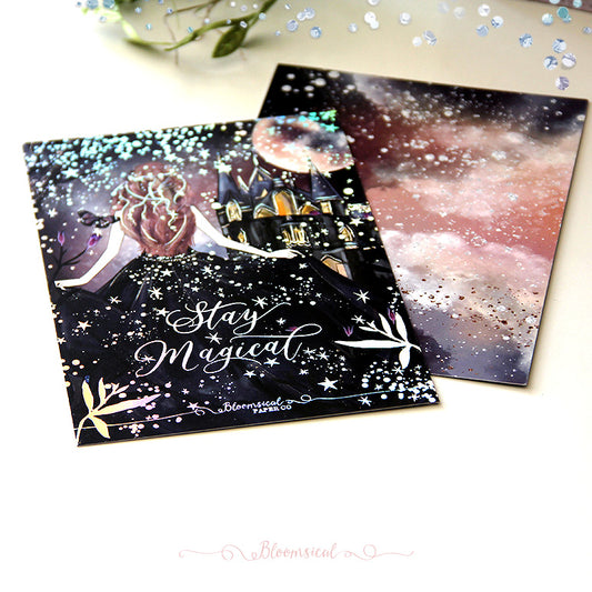 Enchanted Night Journaling Card