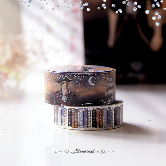 Pirate Lord Washi Tape Duo Holographic Dots Foil