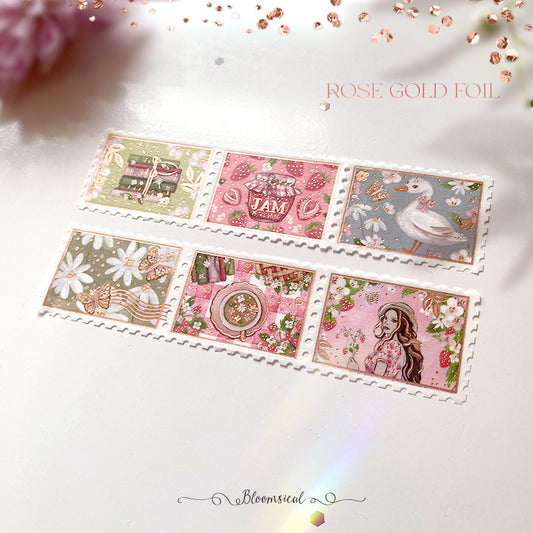 Strawberry Fields Stamp Washi Tape