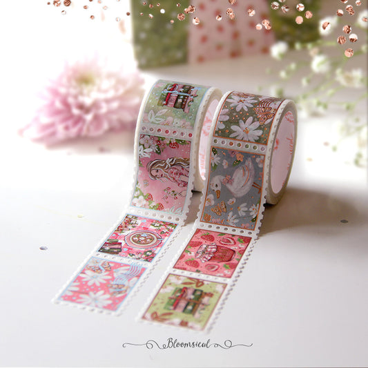 Strawberry Fields Stamp Washi Tape
